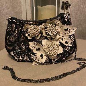 Mary Frances Women’s Flowers and Lace Bag